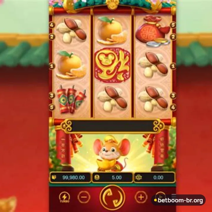 Rolos e símbolos de Fortune Mouse